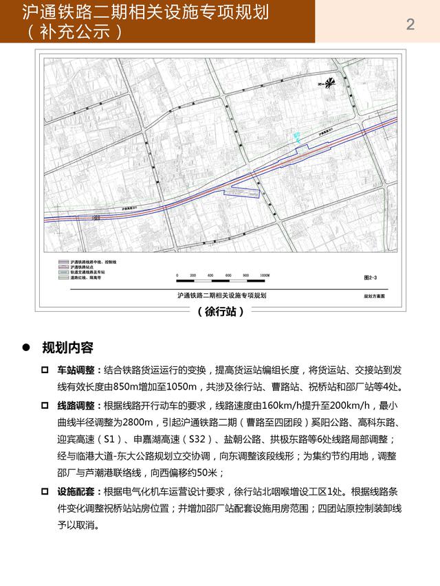 沪通铁路徐行站位置确定,途经嘉定7个街镇!
